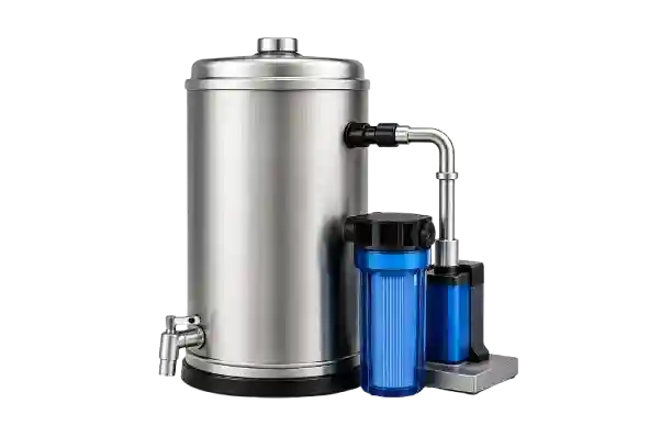 Off-grid water filtration system for tiny homes and cabins