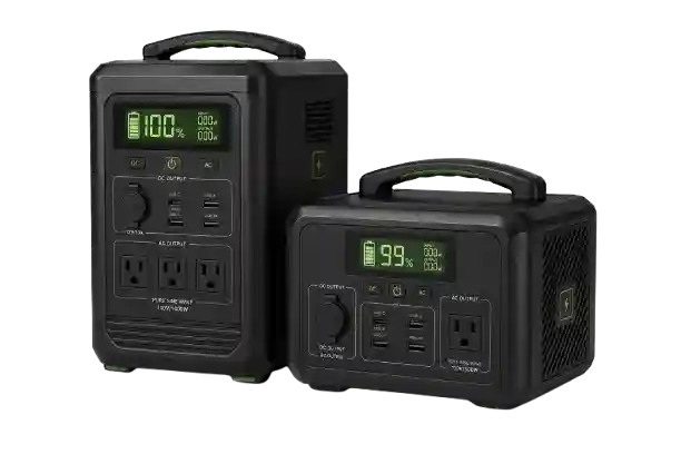Portable power station for off-grid tiny home battery storage